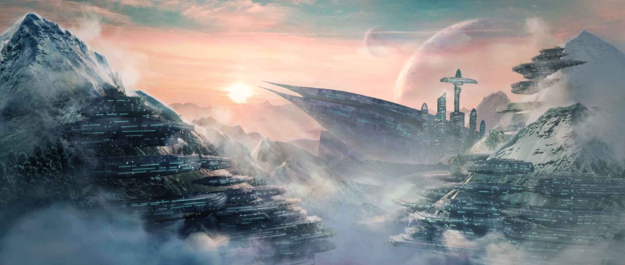 Matte Painting SciFi
